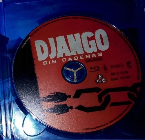 Django Sin Cadenas De Tarantino - Bluray Con Español Latino (Usado)
