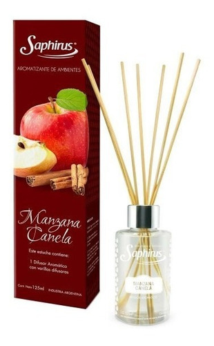 Difusor Aromas Saphirus, Manzana Canela Officenter