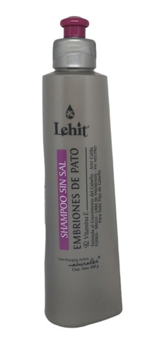 Shampoo Lehit Embriones De Pato Sin Sal - mL a $80