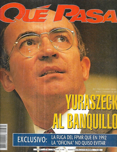 Revista Qué Pasa N° 1382 / 4 Octubre 1997 / Yuraszeck Banqui