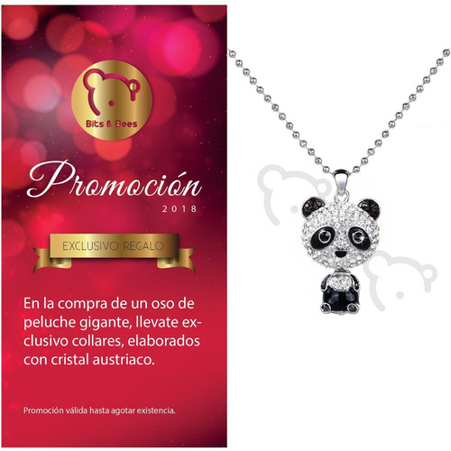 Imagen 5 de 6 de Oferta Oso Panda Gigante Grande 1 Metro, Jumbo +envio Gratis