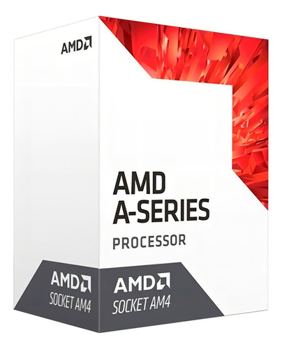 Procesador gamer AMD A12-Series APU A12-9800E APU AD9800AHM44AB de 4 núcleos y 3.8GHz de frecuencia con gráfica integrada