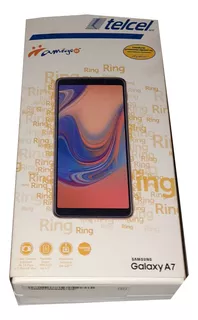 Teléfono Celular Samsung Galaxy A7 Seminuevo 64gb Mem 4gb