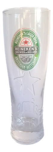 Vaso De Cerveza Heineken 1950 En Relieve De Colección.////