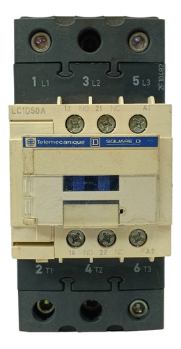 Contactor De 50 Amp B/400v Modelo Lc1d50a Schneider Electric