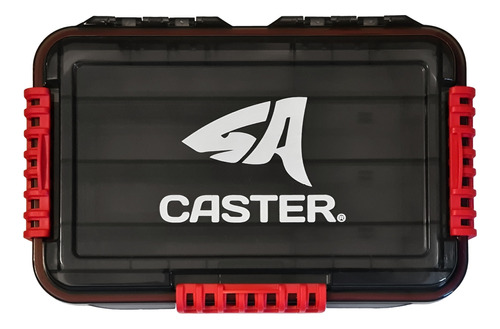 Caja Caster Para Señuelos 20 Divisiones Estanco Pesca 