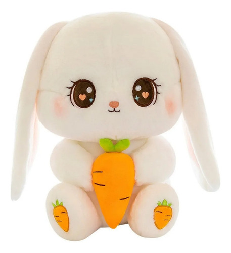 Dllm Peluche Conejo Con Zanahoria Altura 30 Cm