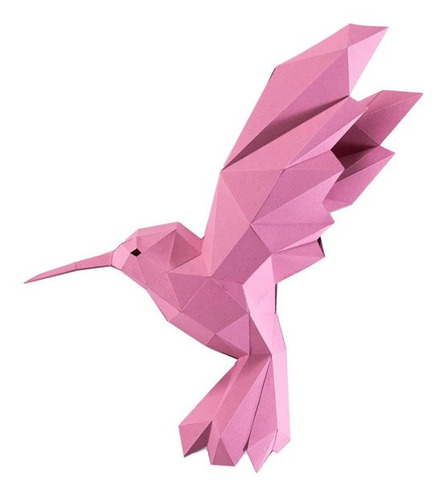 Imagen 3 de 5 de Colibríes Para Armar Papercraft Papiroflexia (pdf)