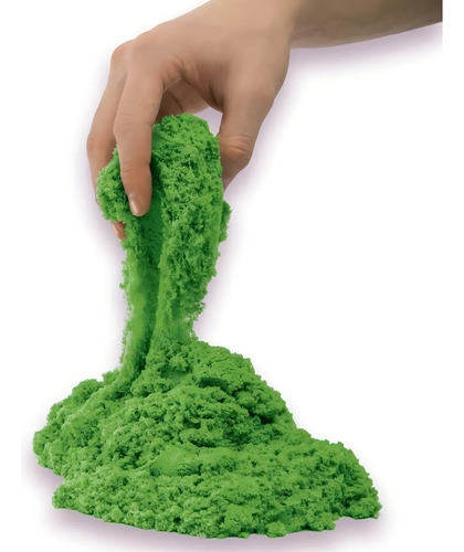 Kinetic Sand Set Castillo De Arena-color Verde