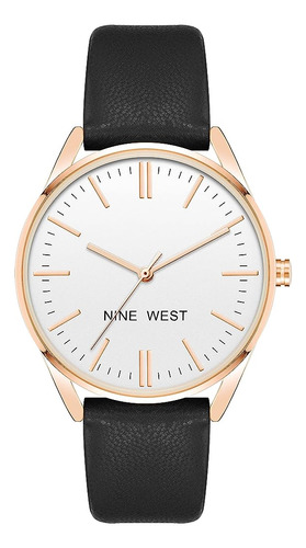 ~? Nine West Women's Japanese Quartz Dress Watch Con Correa 