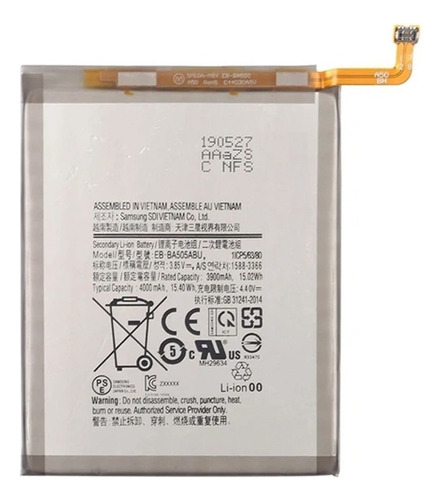 Repuesto Bateria Para Samsung A7 2019 A70 A705 Eb-ba705abu