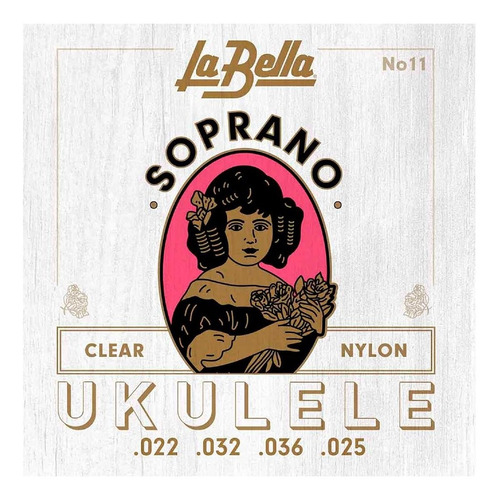 Encordado Para Ukelele Soprano La Bella 11