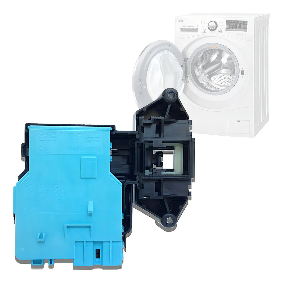 Trava Da Porta P/ Lava E Seca LG Wd-1403 1409 1410 1412 1485