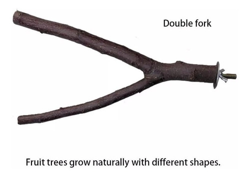 Imagen 4 de 8 de Juguete Para Ave Pájaro Percha Natural 30cm / Codystore