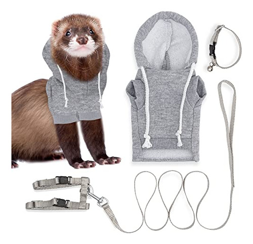 Ferret Sweater, Leash And Collar Set - Ferret Costume -...