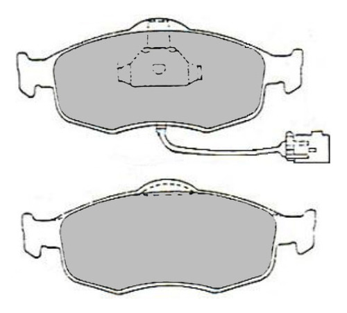 Pastilla De Freno Ford Contour, Mondeo