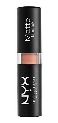 Color Labial Mate De Nyx., Color Piel Nude