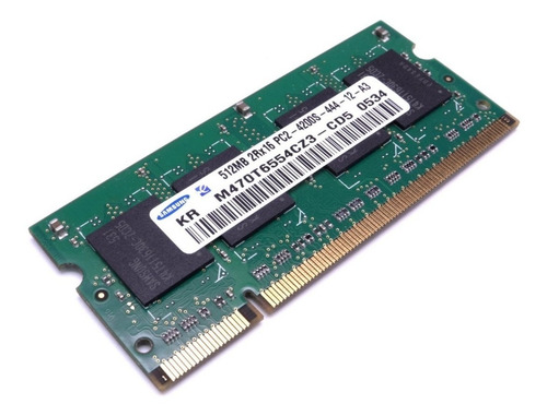 Memoria Ram 512 Mb Pc2 5300s Ddr2 Sodimm 512pc25300