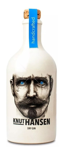  Gin Knut Hansen Dry Por 500ml  Hamburgo- Alemania : º-