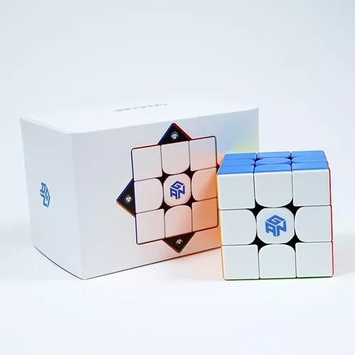 Cubo Mágico Profissional Gan 3x3x3 Magnético 356M + porcas GES :  : Brinquedos e Jogos