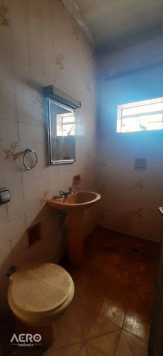 Residência Assobradada Para Fins Comerciais No Centro Da Cidade Com Bem Localização, Excelente Para Escritório, Contendo Varias Salas. - Ca2230