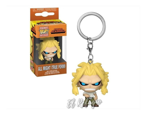 Funko Keychain My Hero Academia All Might (true Form)