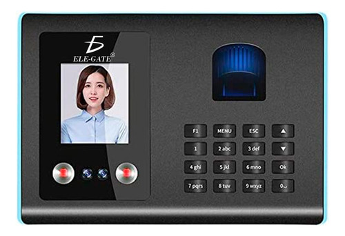 Reloj Checador Biométrico Huellas Digital Cámara Contraseña Ele-Gate