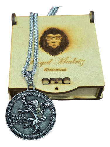Collar Game Of Thrones Casa Lannister Juego De Tronos