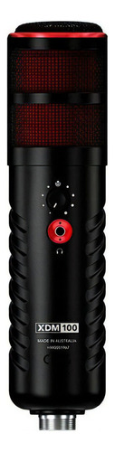 Micrófono Profesional Dinámico Usb Xdm-100 Rode Color Negro