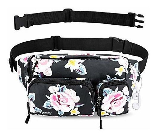 Cxwmzy Fanny Pack For Women & Men Waist Bag Hip Bum Bag, Str