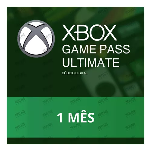 Gift Card Xbox Game Pass Ultimate 1 Mês - Digital Xbox