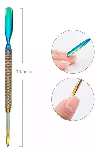 Paquete De 4 Cortaúñas Multiusos Para Empujar Cutículas.
