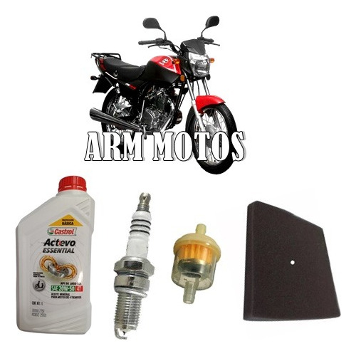 Kit Service Zanella Rx 150 - Aceite Castrol - Arm Motos