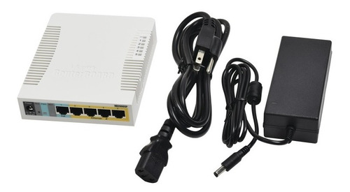 Switch Rb260gsp Mikrotik 5 Puertos Poe Pasivo 1in/4out