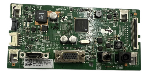 Placa Main Monitor Samsung C24f390fh Con Encendido Y Flex (Usado)