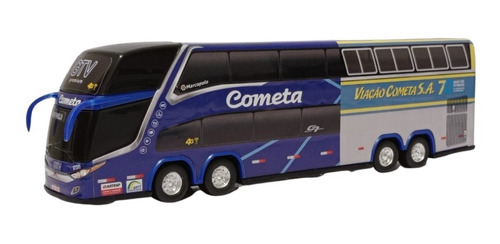 Carrinho Ônibus Cometa Flecha Especial 2 Andares