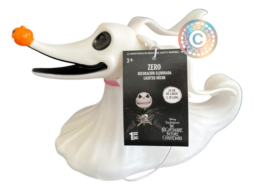 Zero Jack Skellington Lampara De Buro Led Baterias