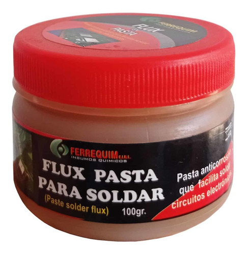 Flux En Pasta Para Soldar 100g Fluxp-100p Ferrequim