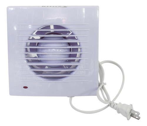 Extractor De Aire 6'' 1 Vía 4w 110v Para Baño Forever