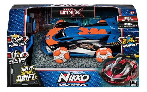 Auto A Radio Control Remoto Nikko Nano Omnix - Rex Blue