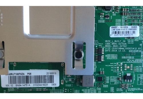 Main Samsung Bn94-14751a / Bn41-02703a / Modelo Un50ru7100fx (Usado)