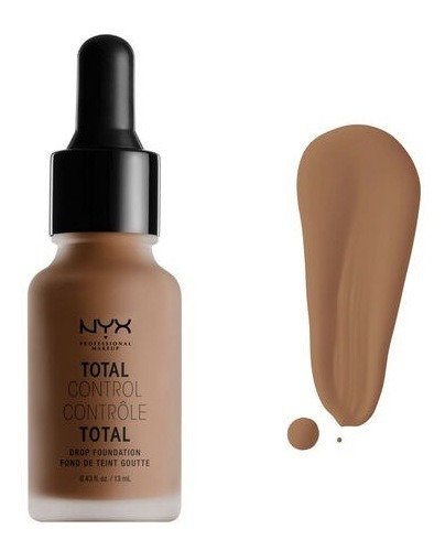 Base de maquillaje líquida NYX Professional Makeup Total control Bases de maquillaje tono 17.5 siena - 13mL