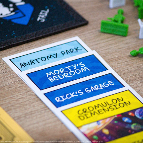 Juego De Mesa Monopoly Rick And Morty +8 Años