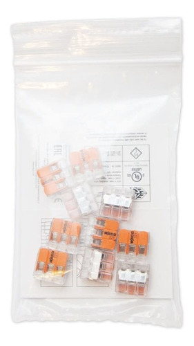 Wago 221-413 Tuercas De Palanca Conectores De Empalme Com...