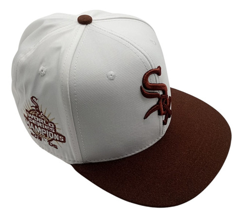 Gorra Flat Snapback Mlb Deportes Ajustable Calidad Premium White Sox Chicago Medida Única Ajustable