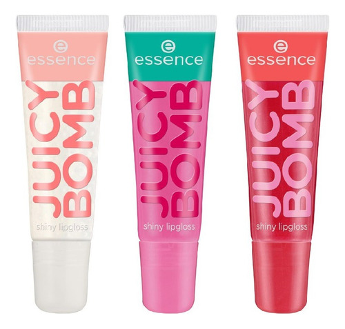 Kit 3 Gloss Labial Juicy Bomb Essence