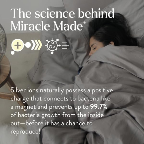 Juego De Sábanas Ajustadas Miracle Made Extra Luxe Cool It