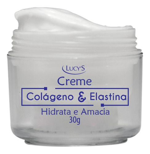 Creme Colágeno E Elastina Hidrata E Amacia Antiage 30g