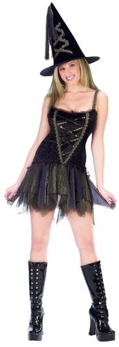 Disfraz De Bruja Sexy Para Mujer Talla: M/l Halloween