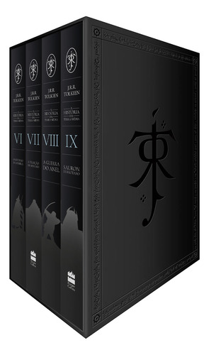Livro A História Da Terra-média - Box 3 (livros 6 A 9)
